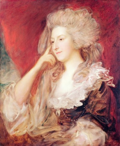 Mme Fitzherbert - Thomas Gainsborough